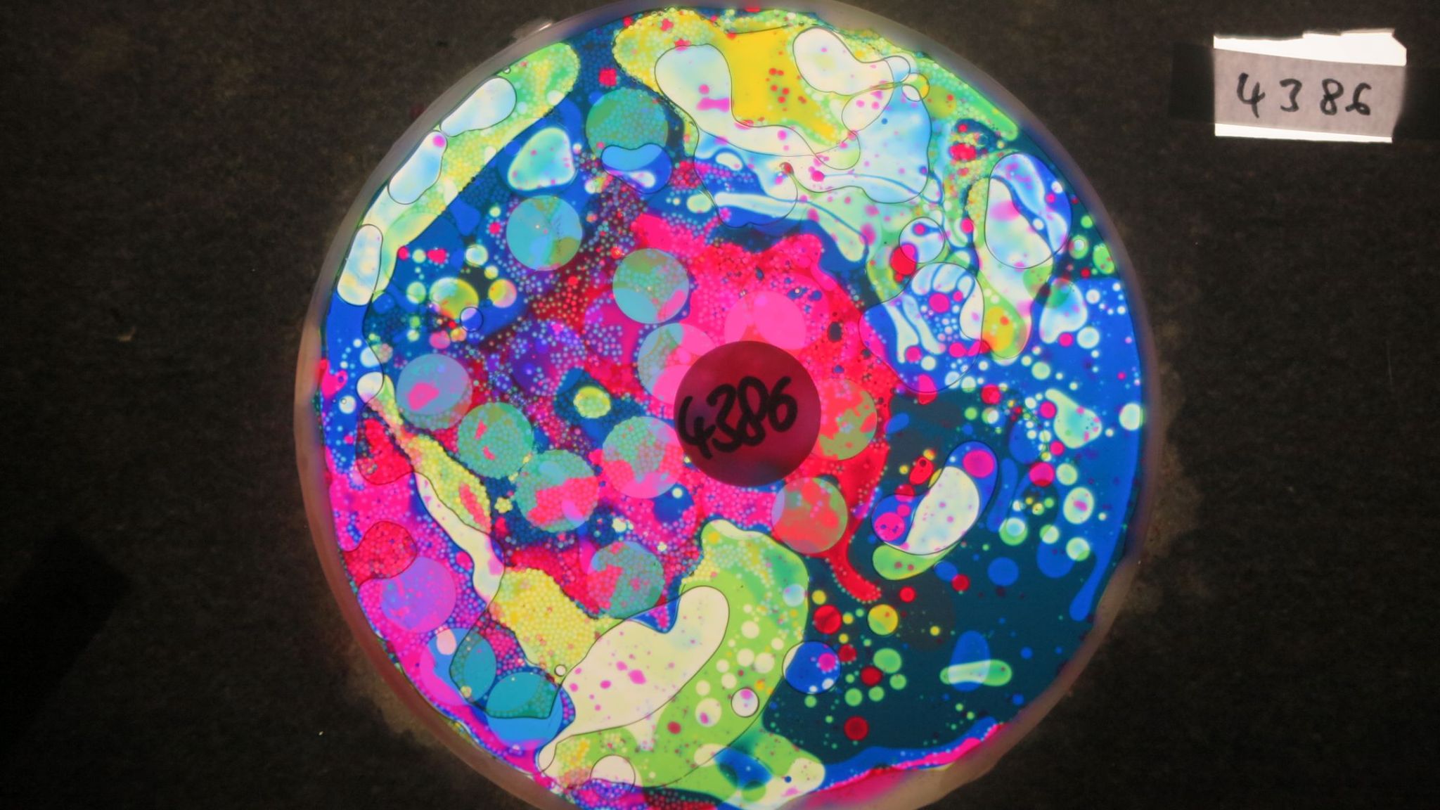 BV4386 bubble vision oil wheel